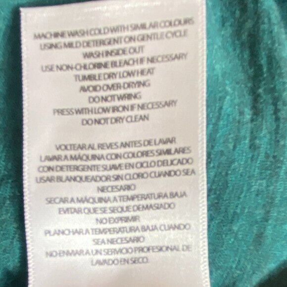 Segments Woolmark 100% Merino Wool Base Layer Teal Long Sleeve Top Gorpcore-M - Picture 12 of 12